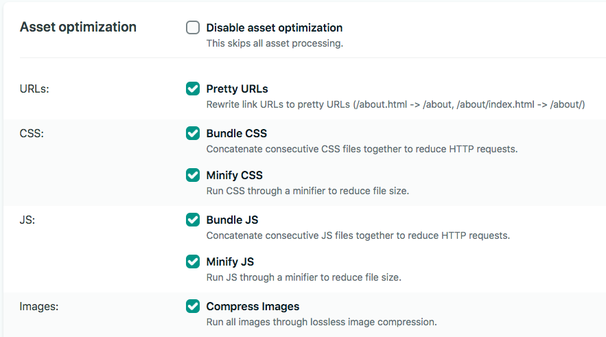 Netlify asset optimization